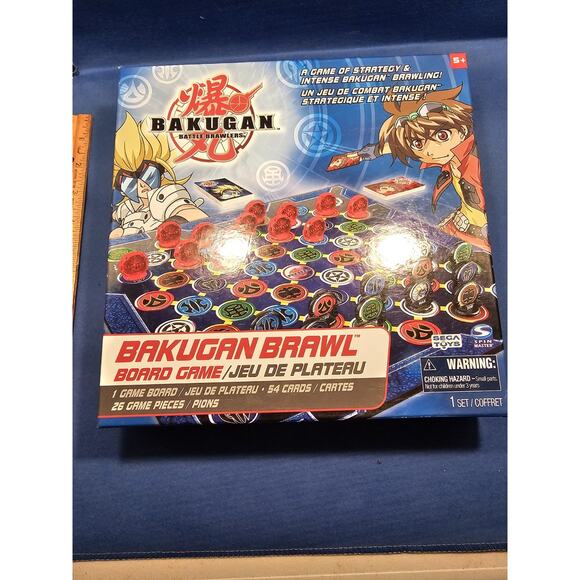 Spin Master/Sega Toys Bakugan Battle Brawlers Board Game - Original Box & Board - Picture 1 of 4